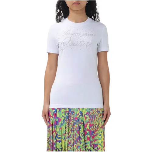 T-Shirts , Damen, Größe: S - Versace - Modalova