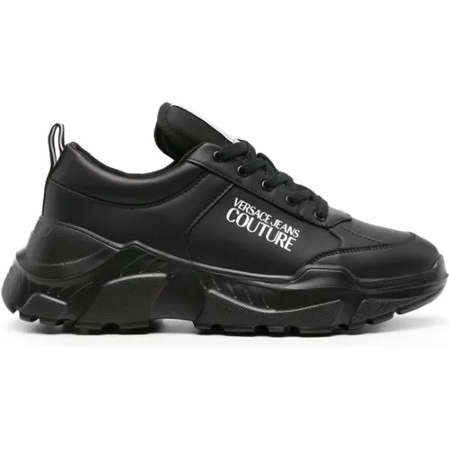 Mens Shoes Sneakers Ss24 , male, Sizes: 10 UK, 9 UK, 11 UK - Versace Jeans Couture - Modalova