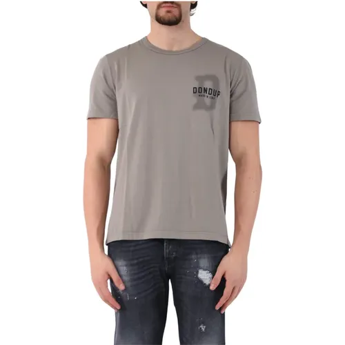 T-Shirts , male, Sizes: L, M, 2XL - Dondup - Modalova