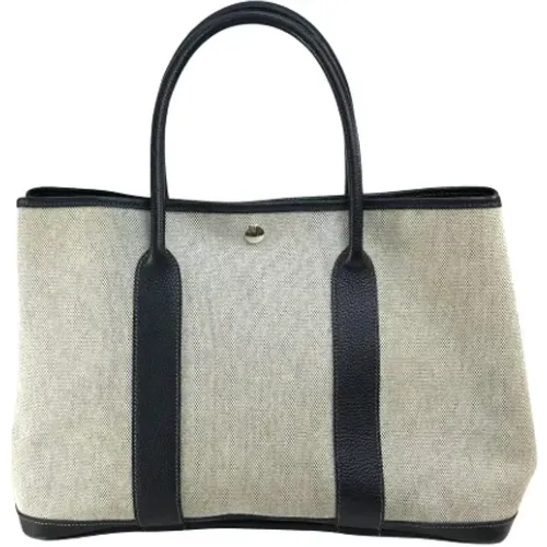 Pre-owned Canvas handbags , female, Sizes: ONE SIZE - Hermès Vintage - Modalova