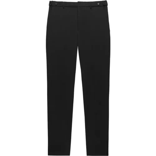 Schwarze Hose für Männer Aw24 , Herren, Größe: XL - MSGM - Modalova