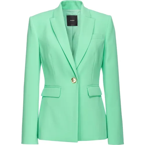 Grüne Jacken für Frauen , Damen, Größe: 2XL - pinko - Modalova