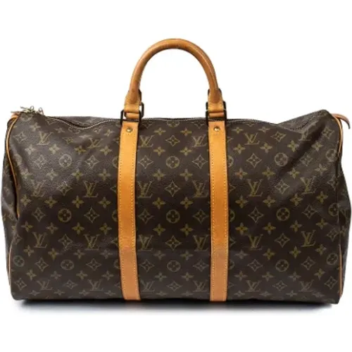 Pre-owned Coated canvas handbags , female, Sizes: ONE SIZE - Louis Vuitton Vintage - Modalova