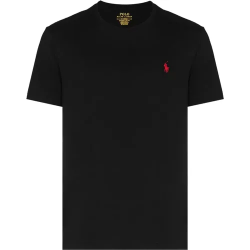 Embroidered Logo Cotton T-Shirt , male, Sizes: 2XL - Polo Ralph Lauren - Modalova