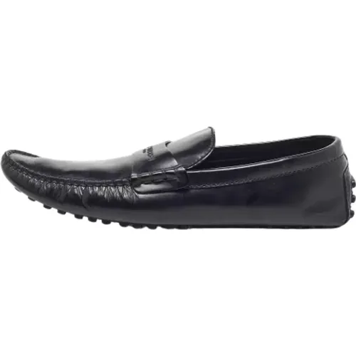 Pre-owned Leather flats , female, Sizes: 12 UK - Louis Vuitton Vintage - Modalova