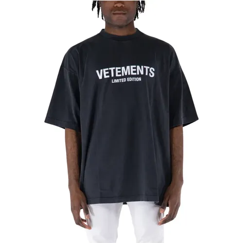 T-Shirts , Herren, Größe: S - Vetements - Modalova