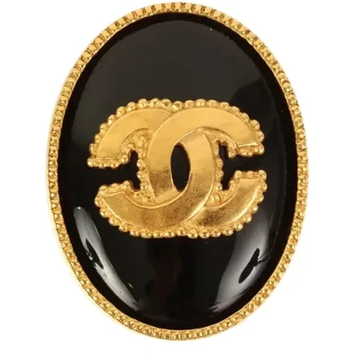 Pre-owned Metal brooches , female, Sizes: ONE SIZE - Chanel Vintage - Modalova