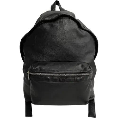 Pre-owned Leather backpacks , female, Sizes: ONE SIZE - Yves Saint Laurent Vintage - Modalova