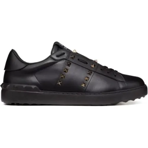 Schwarze Sneakers für Männer , Herren, Größe: 42 1/2 EU - Valentino - Modalova