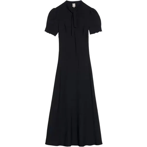 Schwarzes Kirsch Maxi Kleid , Damen, Größe: S - Ines De La Fressange Paris - Modalova