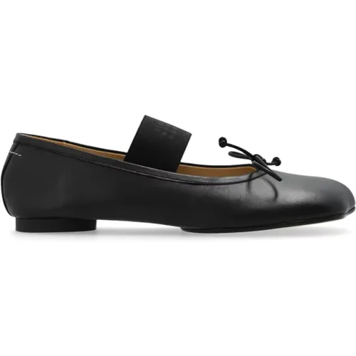 Ballet Flats , female, Sizes: 4 UK, 5 UK, 3 UK, 7 UK, 4 1/2 UK - MM6 Maison Margiela - Modalova