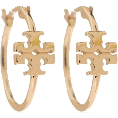 Goldene Bijoux Kreisohrringe - TORY BURCH - Modalova