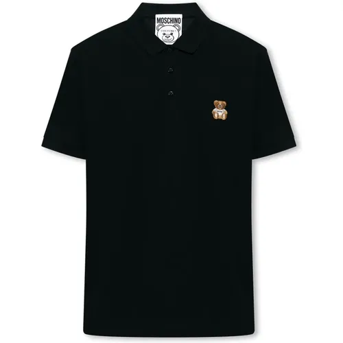 Poloshirt mit Logo Moschino - Moschino - Modalova