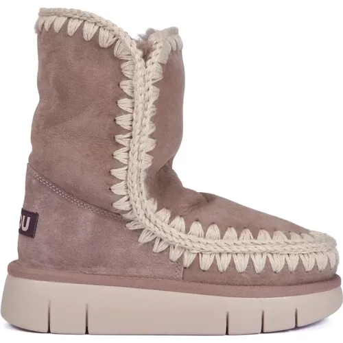 Eskimo Bounce Maxi Stitching Stiefel , Damen, Größe: 37 EU - Mou - Modalova