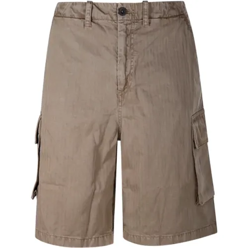 Oliven Herringbone Mount Shorts - Our Legacy - Modalova