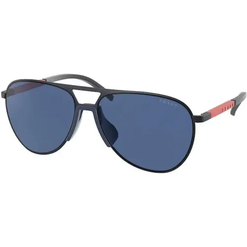 Blaue PS 51Xs Sonnenbrille , unisex, Größe: 59 MM - Prada - Modalova