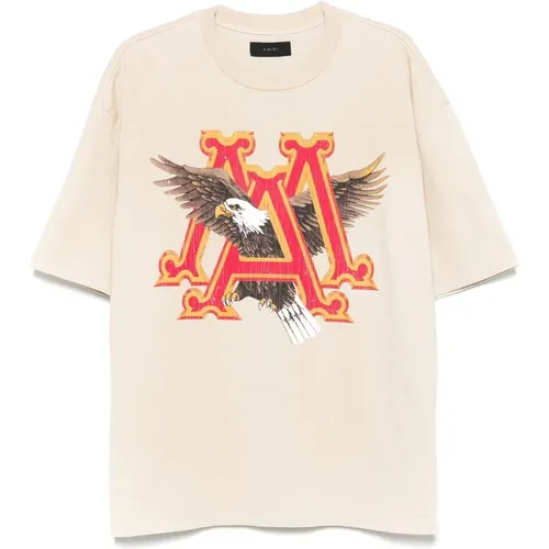 Vintage Crew Neck T-shirt , Herren, Größe: S - Amiri - Modalova