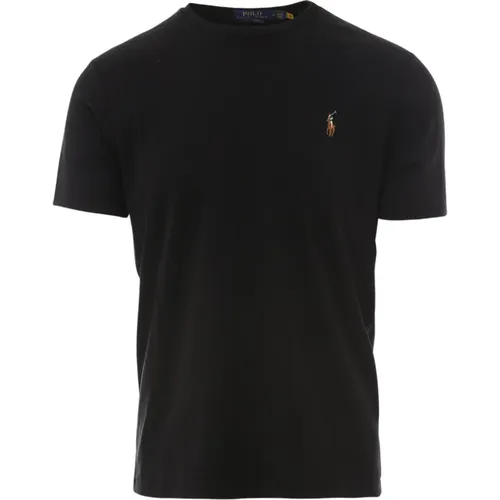 Weiches Baumwoll T-Shirt , Herren, Größe: 2XL - Polo Ralph Lauren - Modalova
