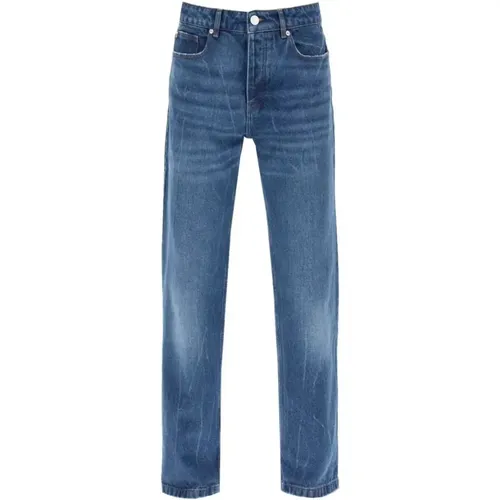 Stylish Denim Jeans , male, Sizes: W30, W29, W31 - Ami Paris - Modalova