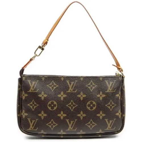 Pre-owned Canvas handbags , female, Sizes: ONE SIZE - Louis Vuitton Vintage - Modalova