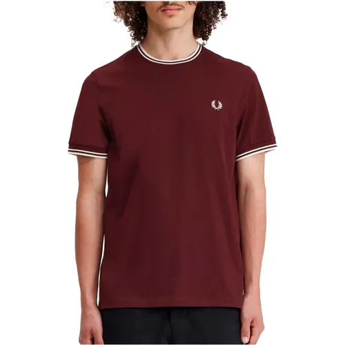 Klassisches Twin Tipped T-Shirt - Fred Perry - Modalova