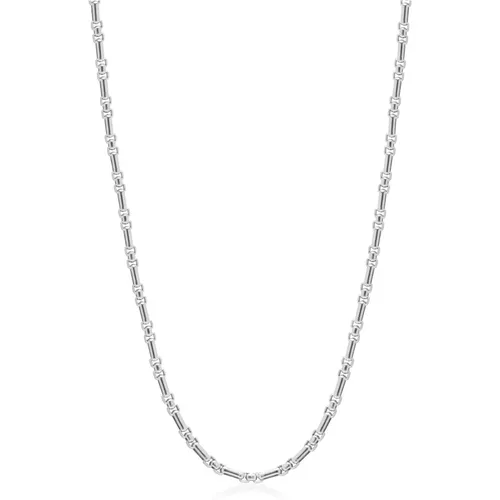 Moderne Figaro Belcher Kette Halskette , Herren, Größe: ONE Size - Nialaya - Modalova