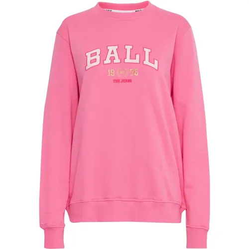 Bubblegum Sweatshirt , female, Sizes: M, XS, XL, L, S - Ball - Modalova