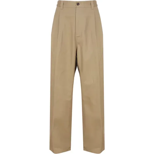 Trousers with Cotton and Elastan , male, Sizes: S - Maison Margiela - Modalova
