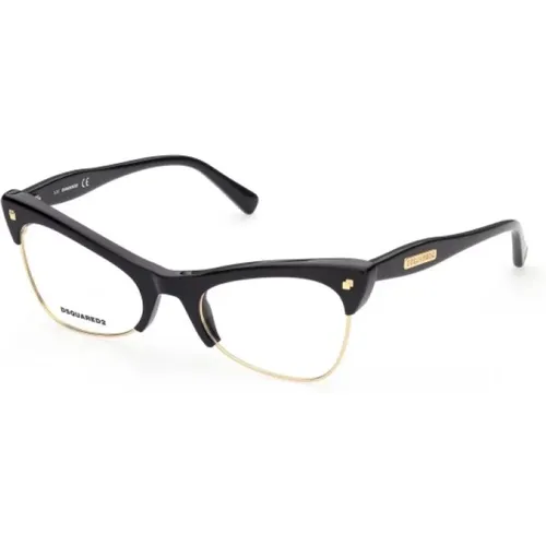 Steigere deinen Stil mit Dq5332/V Brille , unisex, Größe: 52 MM - Dsquared2 - Modalova
