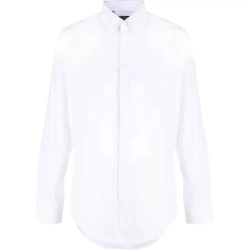 Cotton Shirt - Classic Fit , male, Sizes: M, L - Dolce & Gabbana - Modalova