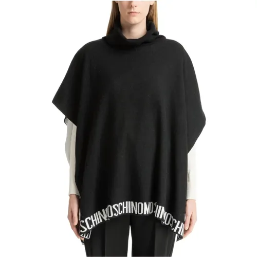 Einfaches Logo Poncho Moschino - Moschino - Modalova