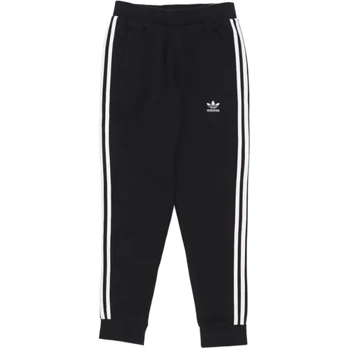 Herren 3-Streifen Schwarze Sweatpants , Herren, Größe: XL - Adidas - Modalova