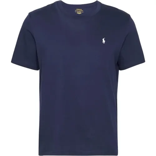 Blau Logo T-shirt Cruise Navy , Herren, Größe: 2XL - Ralph Lauren - Modalova