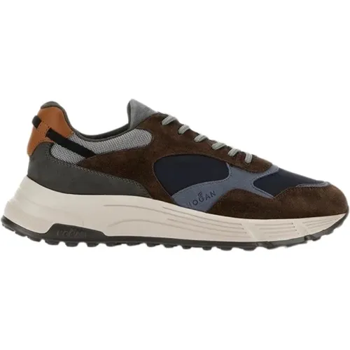 Hyperlight Sneakers in Blue and , male, Sizes: 9 1/2 UK, 5 1/2 UK, 8 1/2 UK, 7 1/2 UK, 6 1/2 UK, 7 UK, 8 UK, 6 UK - Hogan - Modalova