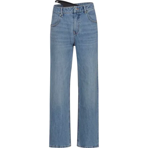 Gerades Jeans , Damen, Größe: W27 - alexander wang - Modalova