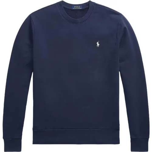 Blauer Pullover Girocollo Langarm - Ralph Lauren - Modalova