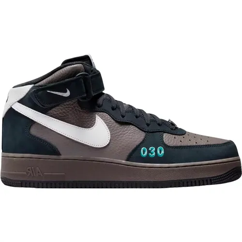 Limited Edition Air Force 1 Mid , male, Sizes: 8 UK, 3 1/2 UK, 10 1/2 UK, 9 UK, 7 UK, 2 UK, 13 1/2 UK, 10 UK, 11 1/2 UK, 4 UK, 4 1/2 UK, 14 1/2 UK, 5 - Nike - Modalova