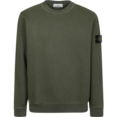 Lässiger Kapuzenpullover für Männer , Herren, Größe: S - Stone Island - Modalova