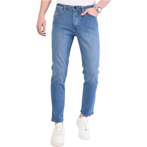 Trendy Men Regular Fit Jeans - Dp22-Nw , male, Sizes: W36, W38, W31, W29, W32, W30, W33, W34 - True Rise - Modalova