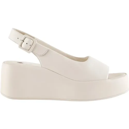 Flat Sandals Loulou Creme , female, Sizes: 4 1/2 UK, 8 1/2 UK, 8 UK, 5 UK, 4 UK, 5 1/2 UK, 7 UK, 6 UK - Högl - Modalova