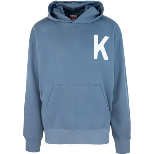 Blaue Lucky Tiger Kapuzenpullover - Kenzo - Modalova