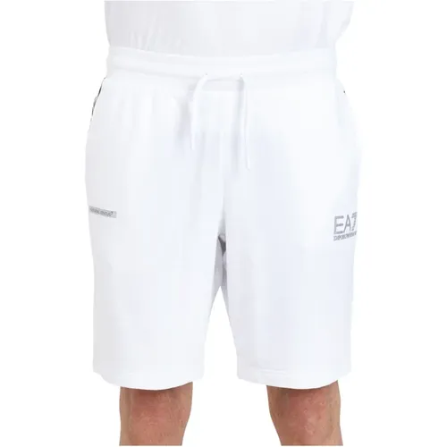 Casual Shorts , Herren, Größe: S - Emporio Armani EA7 - Modalova