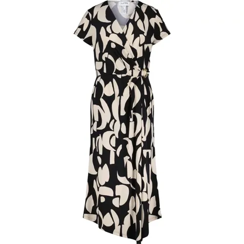 Printed Midi Dress , female, Sizes: S, L, M, XL - Joseph Ribkoff - Modalova