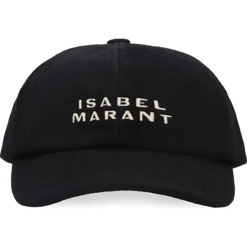 Stilvolle Logo Baseball Cap , Damen, Größe: 57 CM - Isabel marant - Modalova