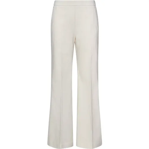 Flare Cut Trousers , female, Sizes: L, S - Drumohr - Modalova