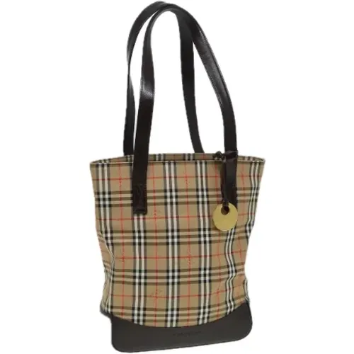 Pre-owned Canvas totes , female, Sizes: ONE SIZE - Burberry Vintage - Modalova