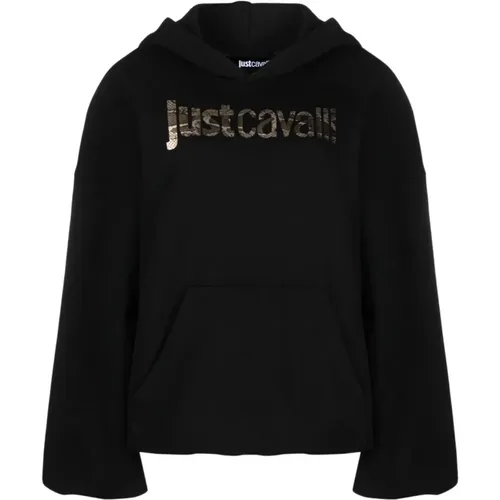Schwarze Pullover - ***cv , Damen, Größe: S - Just Cavalli - Modalova