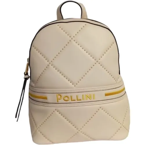 Womens Backpack, Synthetic Leather, Stylish Model , female, Sizes: ONE SIZE - Pollini - Modalova