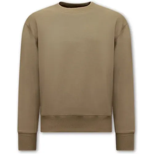Basic Oversized Sweater , male, Sizes: M, L, S, XL - True Rise - Modalova