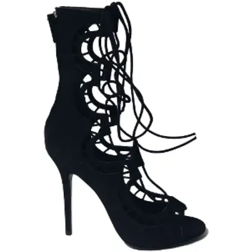 Pre-owned Suede heels , female, Sizes: 6 1/2 UK - Giuseppe Zanotti Pre-owned - Modalova